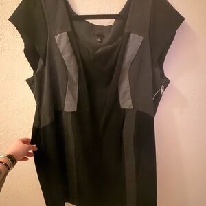 Stylish Black and Gray Women's Dress